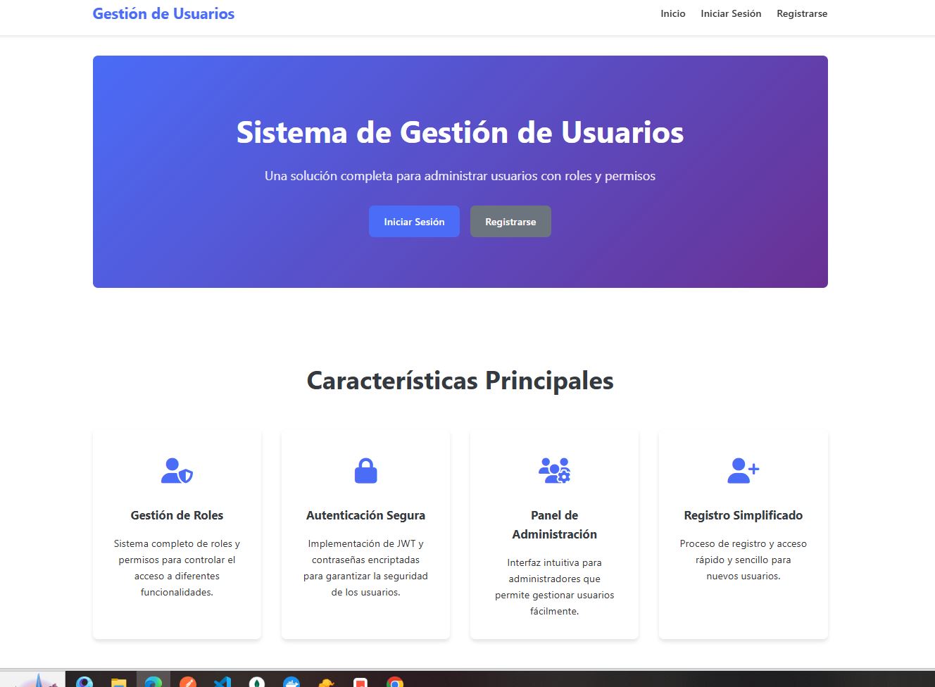 Proyecto Gestion de usuarios
